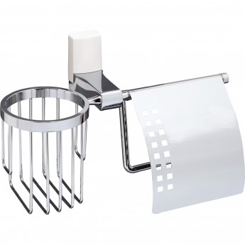 Держатель туалетной бумаги и освежителя WASSERKRAFT LEINE K-5059WHITE Держатель туалетной бумаги и освежителя WASSERKRAFT LEINE K-5059WHITE