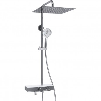 Душевая система 400 мм WASSERKRAFT ALLER A113.119.127.CH THERMO Душевая система 400 мм WASSERKRAFT ALLER A113.119.127.CH THERMO