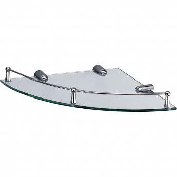 Полка стеклянная угловая WASSERKRAFT K-544 Полка стеклянная угловая WASSERKRAFT K-544