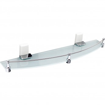 Полка стеклянная WASSERKRAFT LEINE K-5044WHEITE Полка стеклянная WASSERKRAFT LEINE K-5044WHEITE