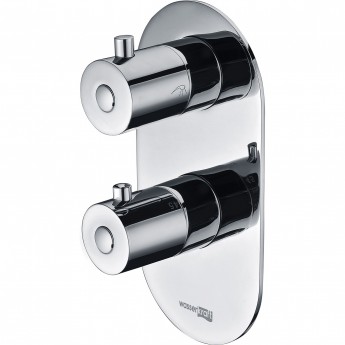Термостатический смеситель для ванны и душа WASSERKRAFT THERMO BERKEL 4833 Термостатический смеситель для ванны и душа WASSERKRAFT THERMO BERKEL 4833