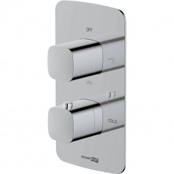 Термостатический смеситель для ванны и душа WASSERKRAFT THERMO NAAB 8644 Термостатический смеситель для ванны и душа WASSERKRAFT THERMO NAAB 8644